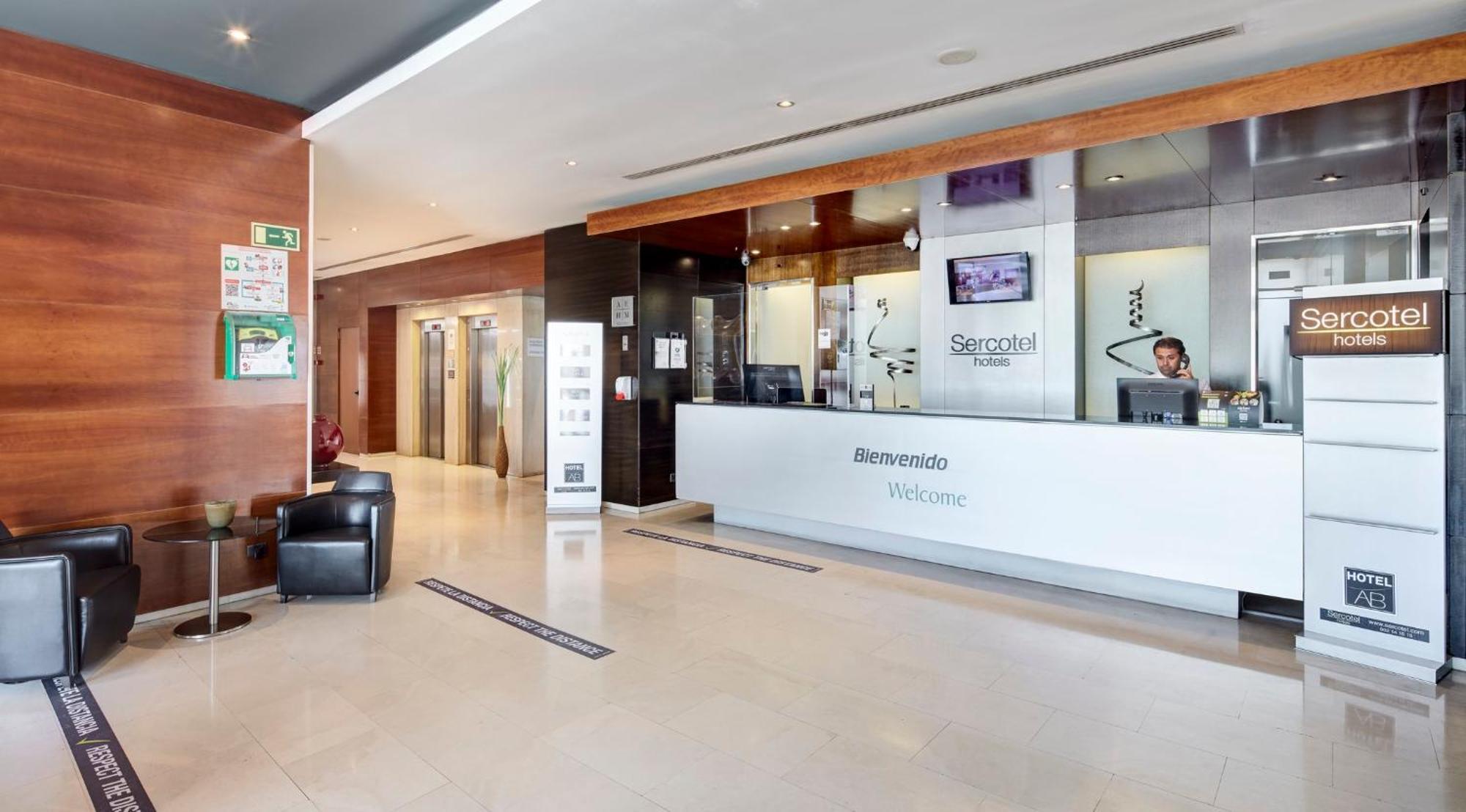 Sercotel Ab Rivas Bagian luar foto